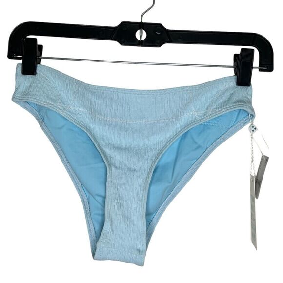 Frankie’s Bikinis x Free People Cloud Burst Blue Dawn Cheeky Bikini Bottoms - Picture 2 of 9